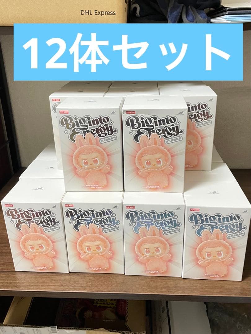 【未開封12体セット】POP MART Big into Energy ラブブ