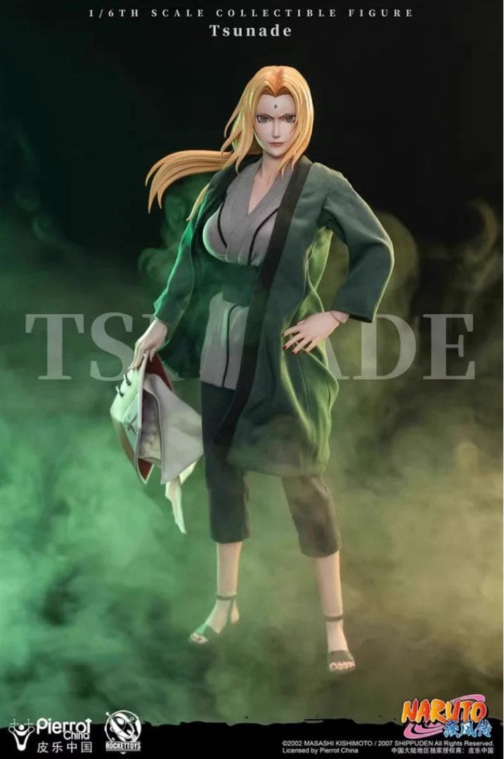 新品RocketToys 1/6 NARUTO ナルト疾風伝 綱手