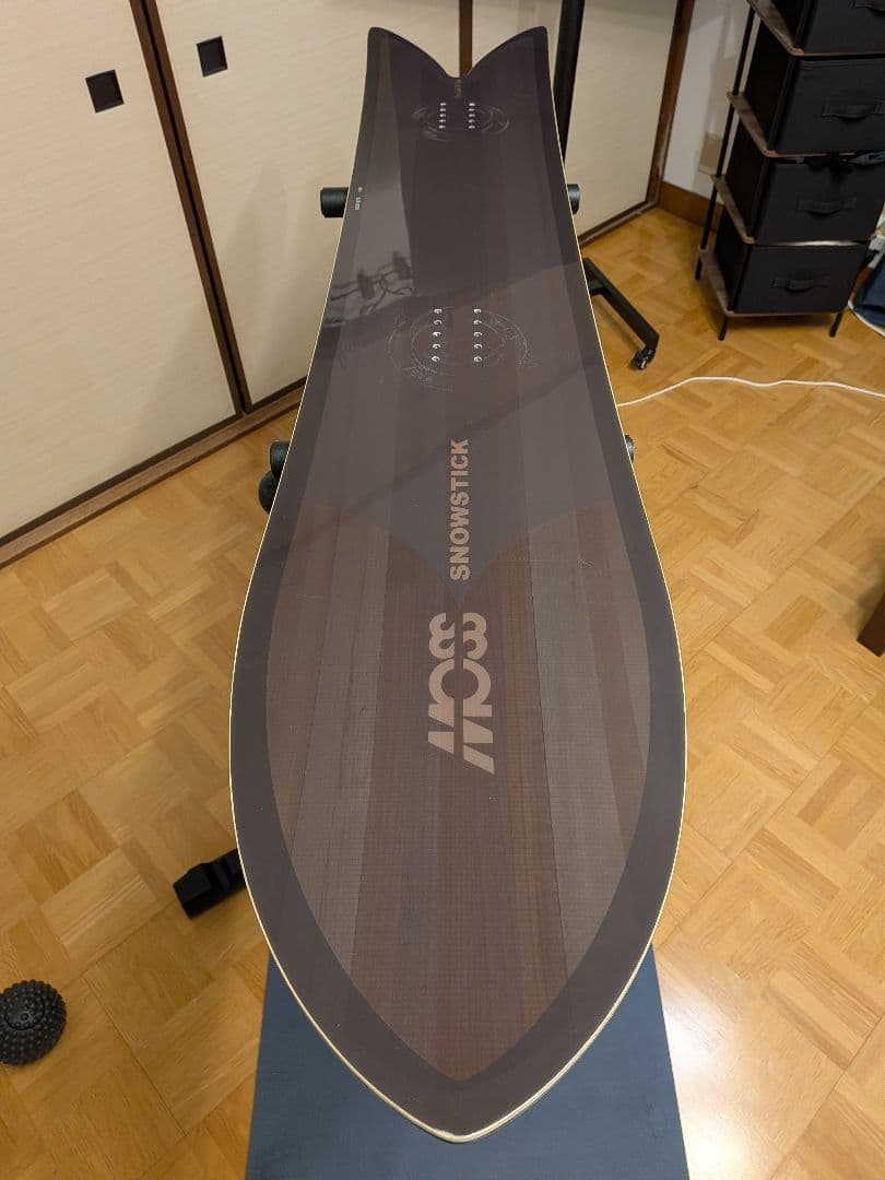 スノーボード MOSS STICK MODERN FISH 156