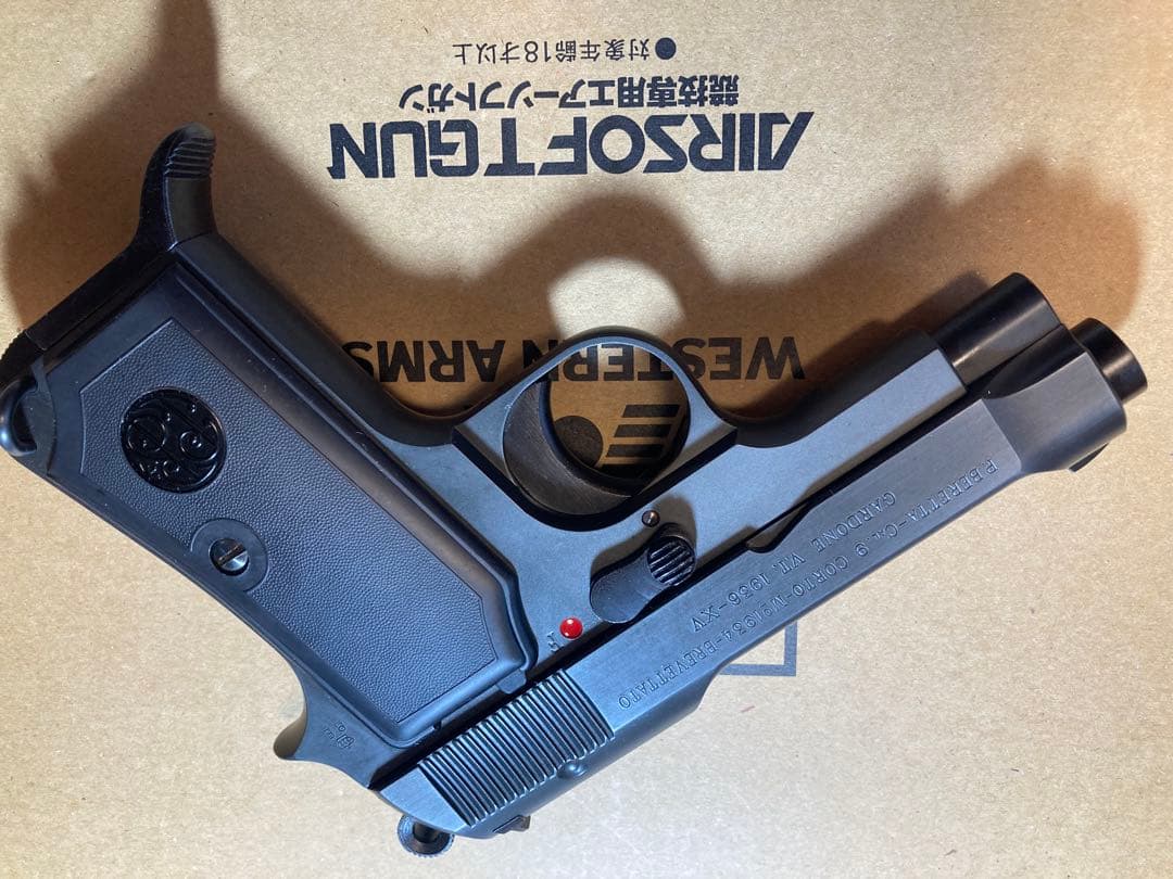 ＷＡ　ウエスタンアームズ 　ベレッタ　Ｍ１９３４　 カーボンブラック　ＨＷ