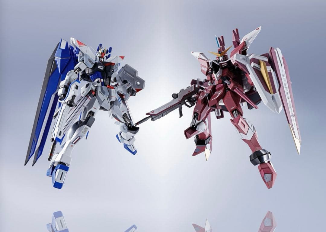 L ROBOT魂 フリーダムガンダムジャスティスガンダムセット