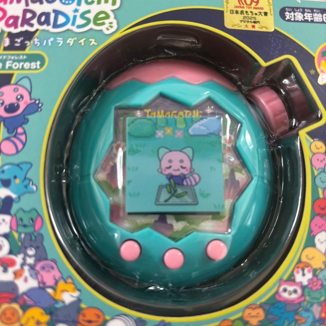 【新品未使用】たまごっちパラダイス　ジェイドフォレスト まめっち ケース付き