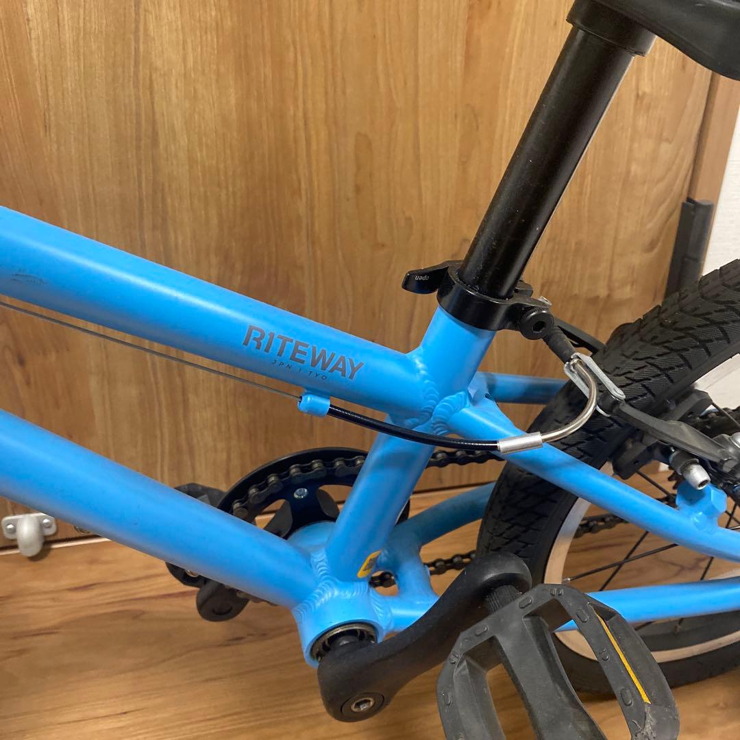 [美品・手渡し] RITEWAY ZIT16 マットスカイブルー