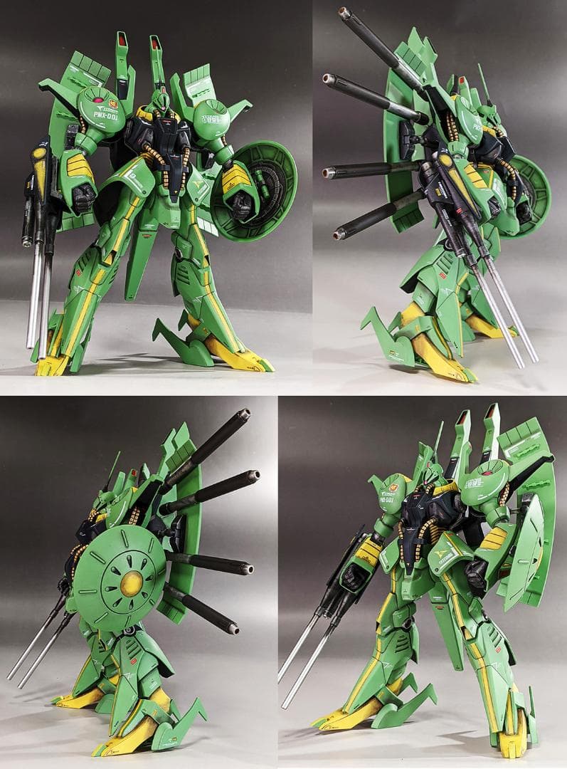 プラモデル　HG パラスアテネ（機動戦士Zガンダム）組立塗装済
