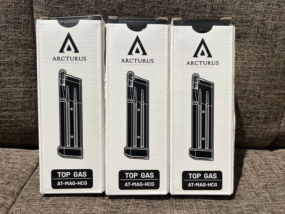 ARCTURUS HI-CAPAハイキャパ マガジン 3本セット サバゲー