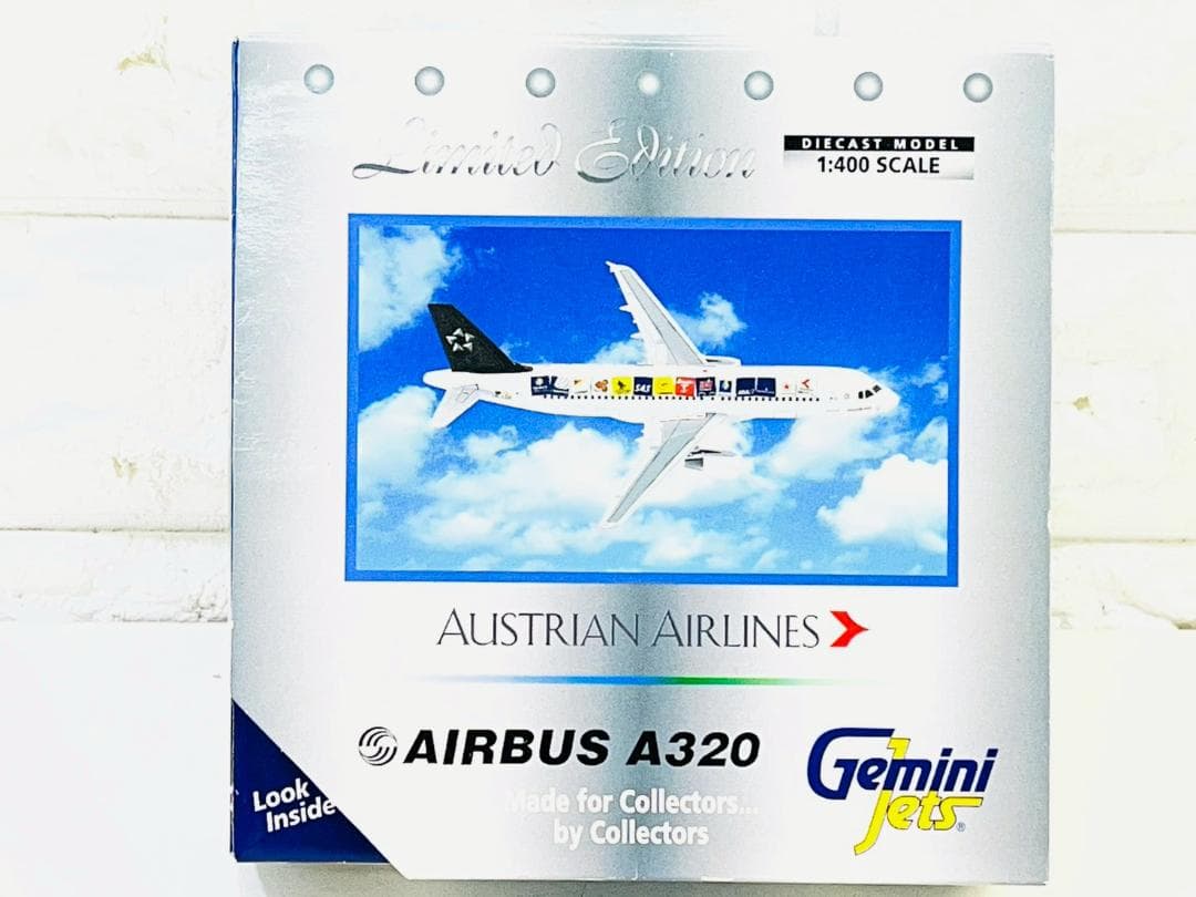 173Z Gemini Jets A320 オーストリア航空 1/400特別塗装