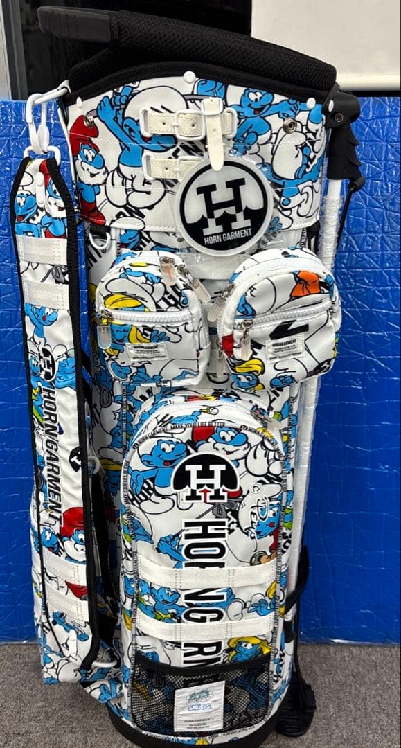 HORN GARMENT × The Smurfs キャディバッグ