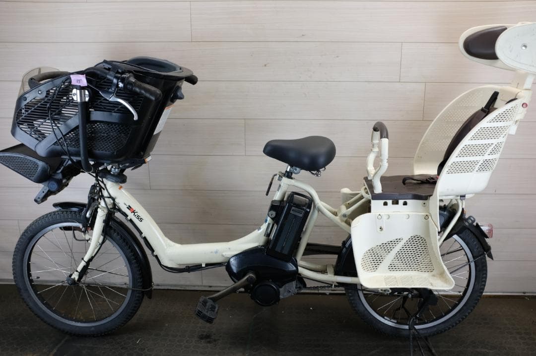 A*5様 店舗販売!ヤマハPAS　KISS　20インチ　3段　12.8Ah充電器