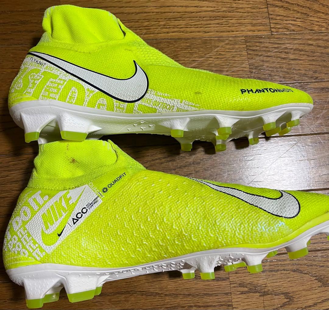 Nike Phantom Vision ネオンイエロー スパイク acc