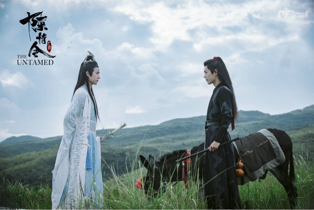 陳情令 魔道祖師 ぬいぐるみ衣装付き 2体セット（馬は付いていません） 非公式