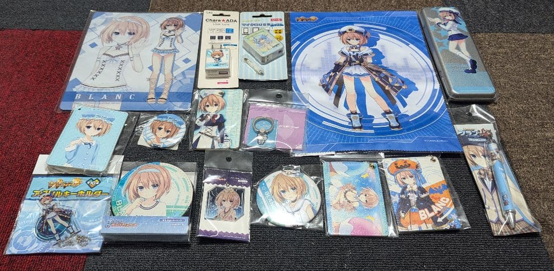 超次元ゲイムネプテューヌ　ブラン　グッズまとめ売り