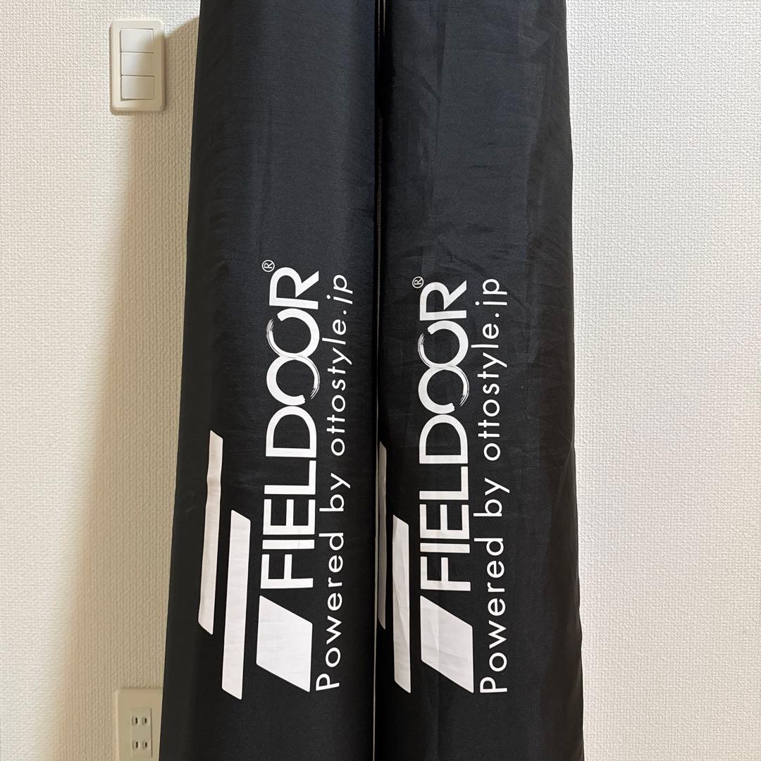 FIELDOOR インフレータブルマット Lサイズ 厚さ5cm 幅約120cm