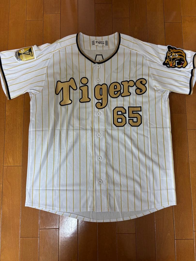 阪神タイガース 湯浅京己 チャンピオンユニフォーム Lサイズ タオルセット