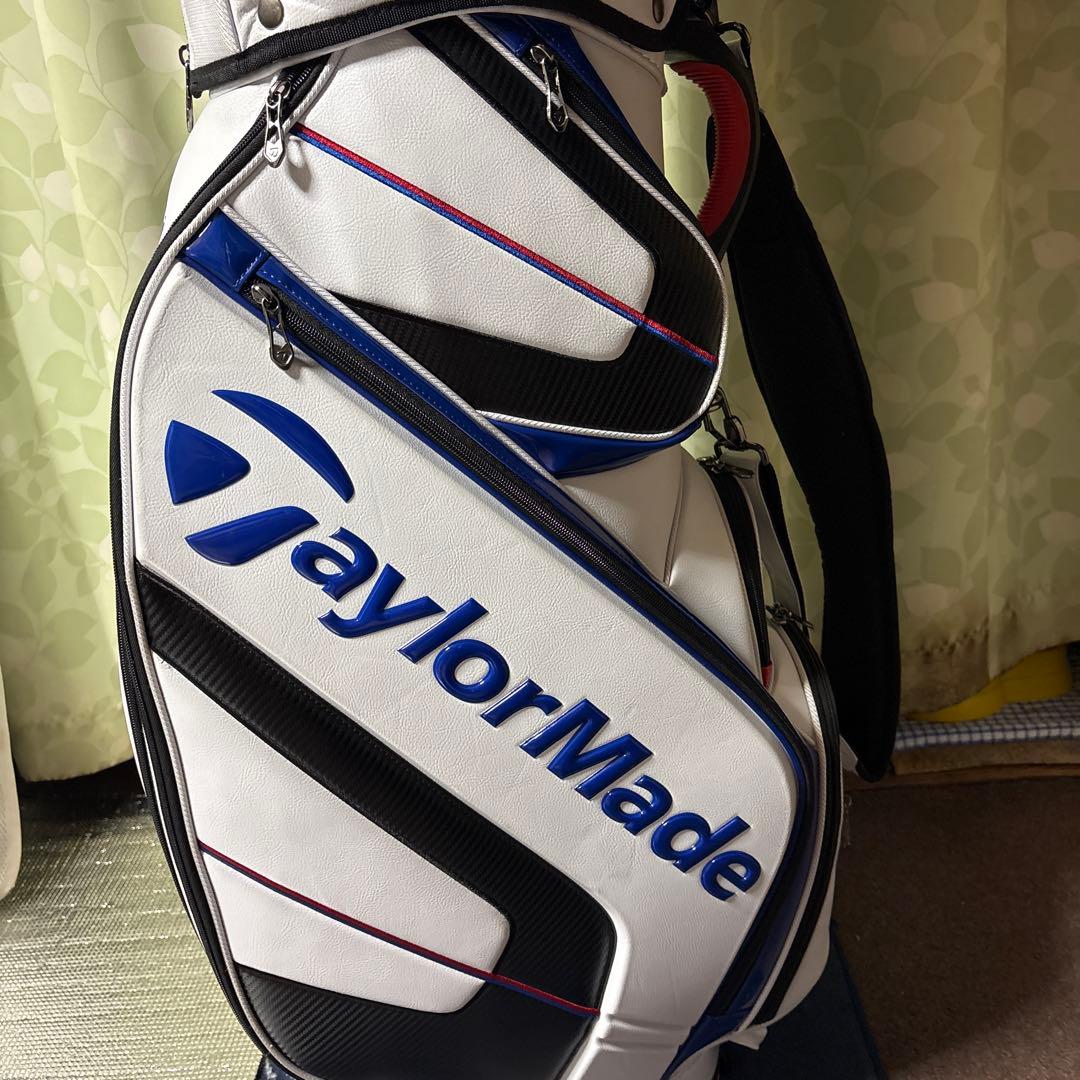 TaylorMade キャディバッグ ホワイト/ブラック/ブルー