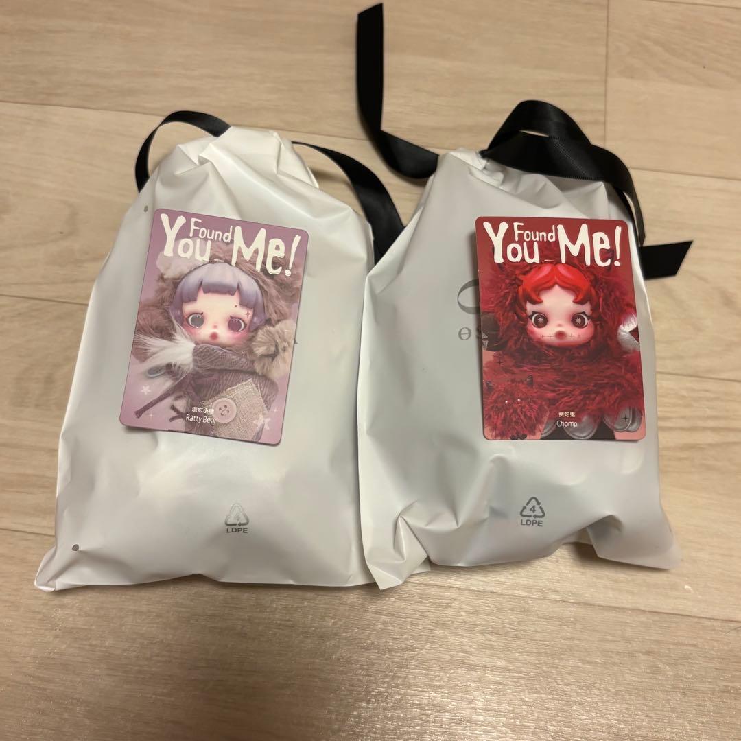 スカルパンダ YouFoundMe 新品 popmart