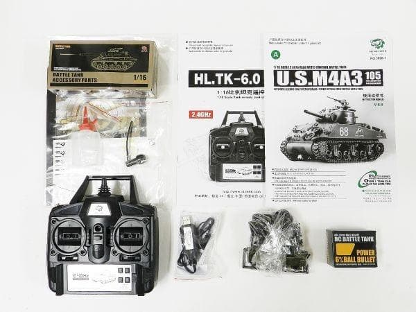 技術基準適合証明済 Henglong 1/16 M4A3 シャーマン