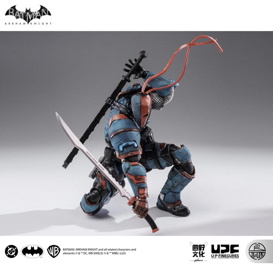 【良品製造】新品 正規品 バットマン アーカムナイト デスストローク 1/12
