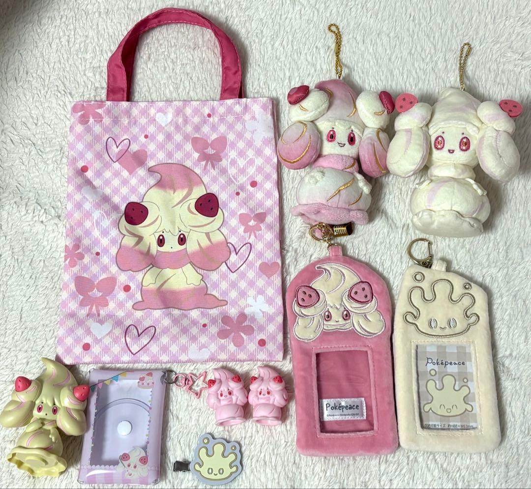 マホイップ　マスコット ルビーミックス フォトホルダー ポケモン セット