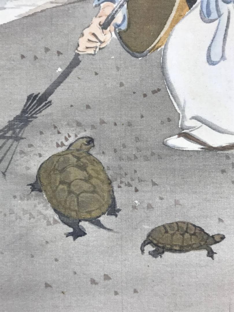 中山集鐐 /高砂図/双鶴図/対幅/正月掛軸/掛軸/名家伝来/AE-229