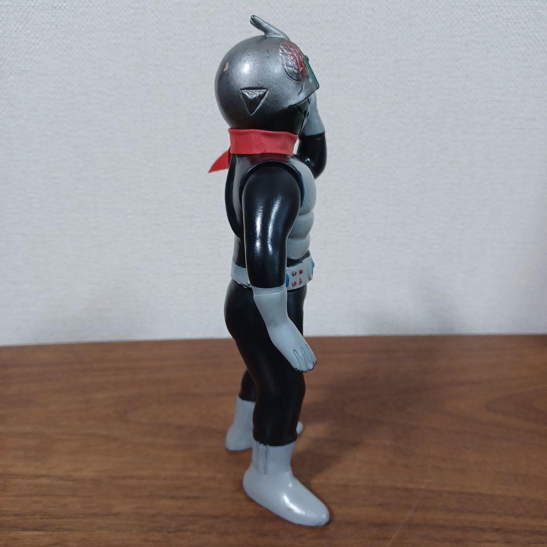 無版権　通称「盆踊りライダー」パチモノ希少美品ソフビフィギュア