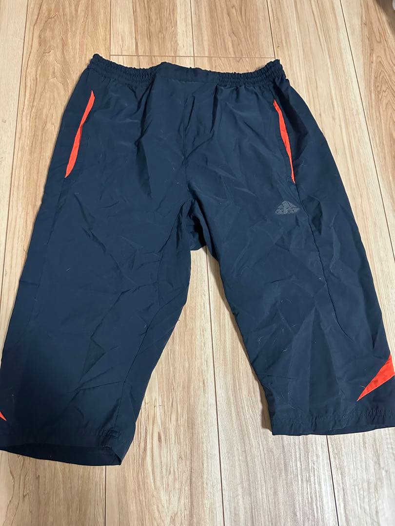 adidas トレーニングウェアセット Ｌサイズ/オレンジ