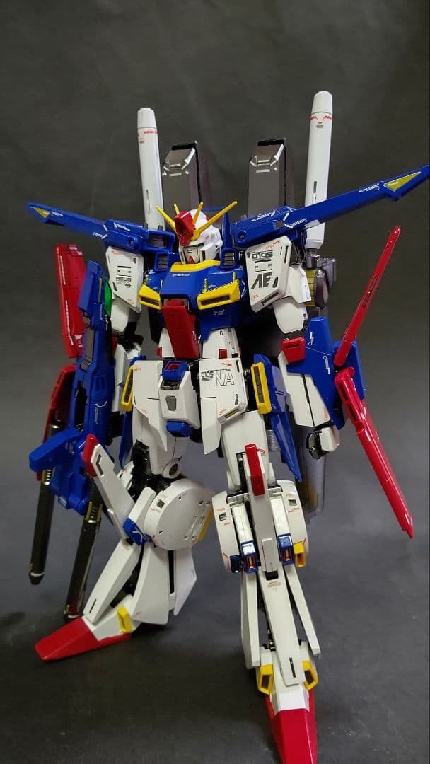 MGカトキ強化型ZZ ガンダム全塗装作品