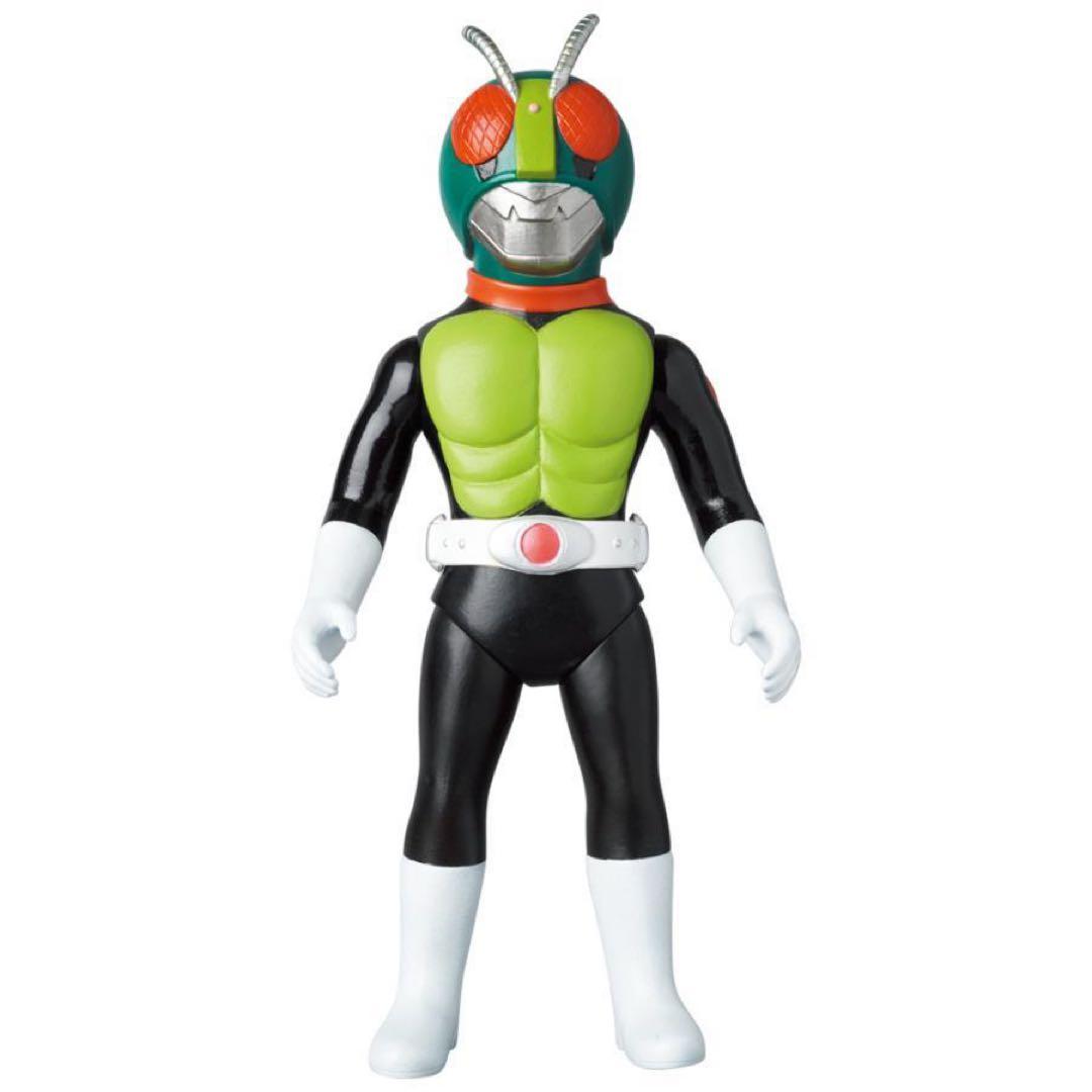 東映レトロソフビコレクション 原作版 仮面ライダー (扉絵カラー・マスク取れ仕様