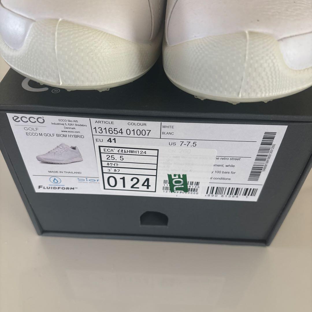 ECCO GOLF SNEAK HYBRID 41 EU ホワイト