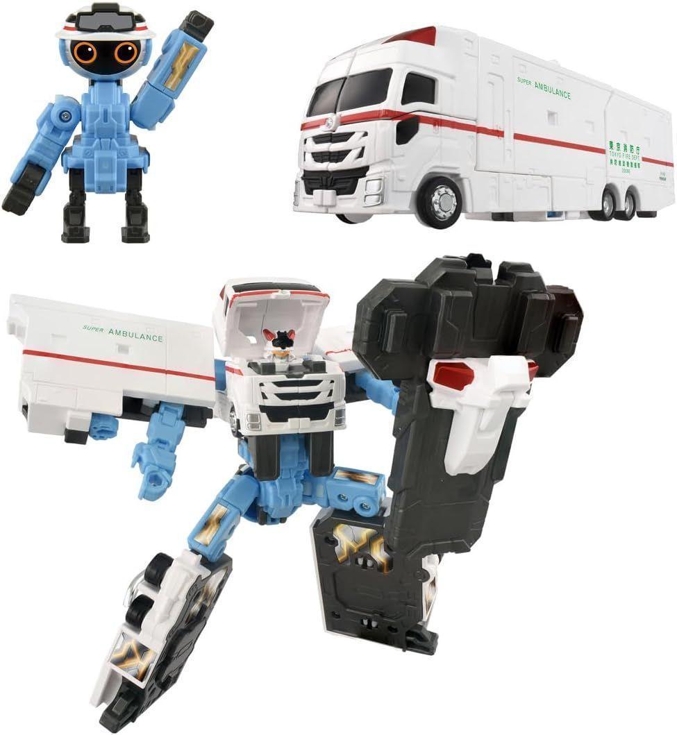 【新品】タカラトミー TJBDX エクシードジョブレイバー 警察消防救急超越DX