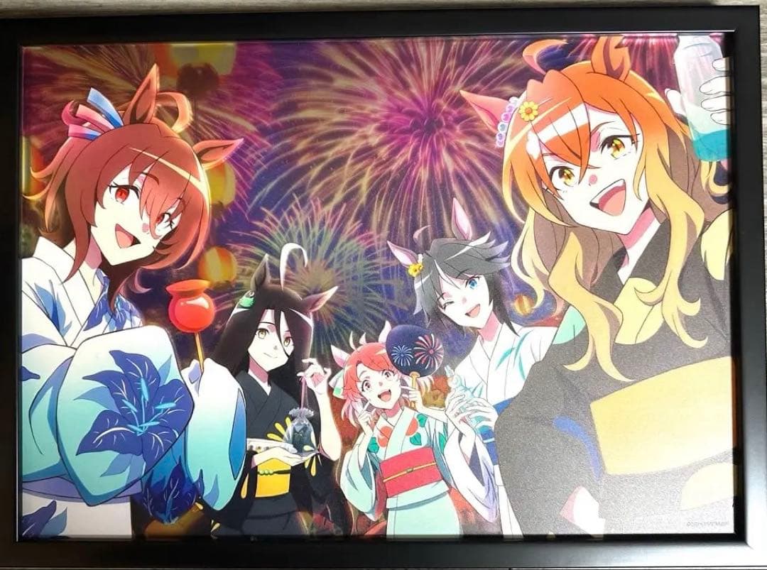ウマ娘 プリティダービー　新時代の扉 公開記念 ゆかたまつり　 B4パブミラー