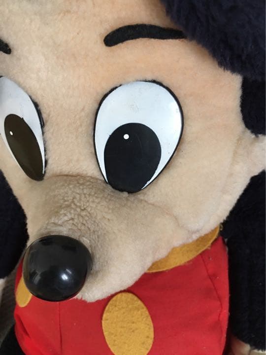 ミッキーマウス　特大　ぬいぐるみ　ヴィンテージ