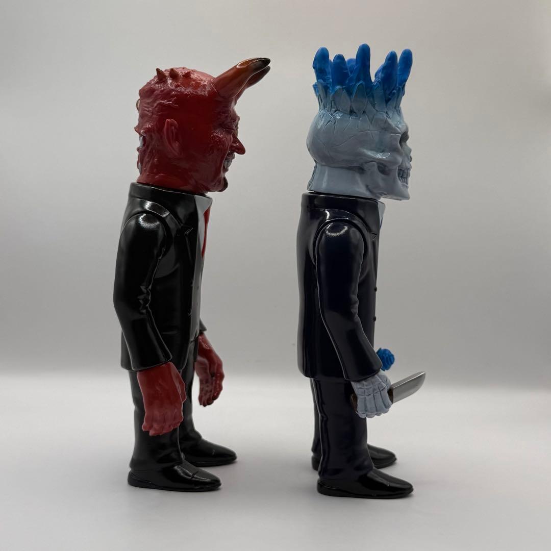 【世界限定9体】キムラトイ ソフビ 2体セット HEAD SWAP×SUIT