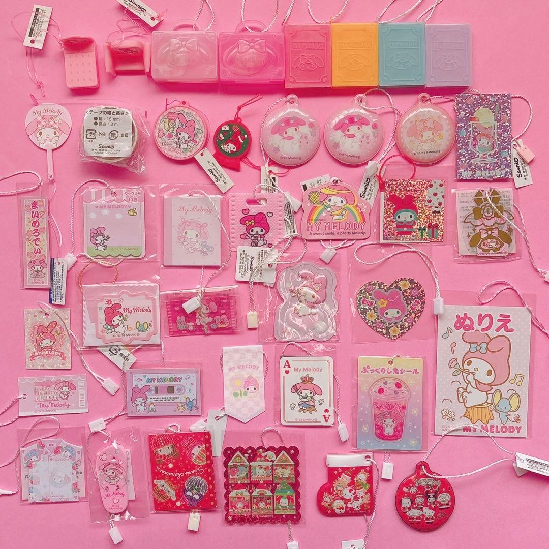 ♡マイメロ ショートケーキ 白猫バレリーナ 真夜中のメロクロ 月夜 マスコット♡