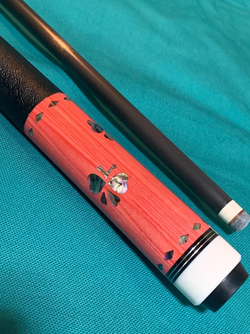 女性向け　新品・コンポジットウッド・総インレイ・蝶・ラジアル・11.8ｍｍ