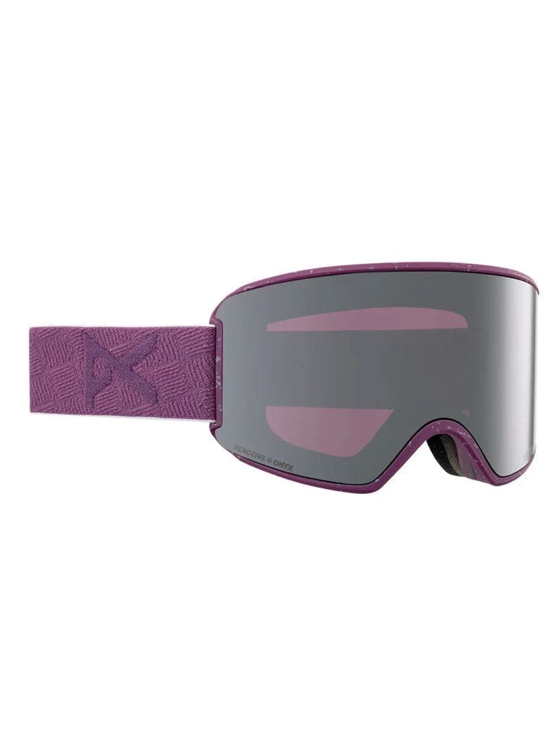 新品 anon WM3 アノン GRAPE MFIフェイスマスク・スペアレンズ付
