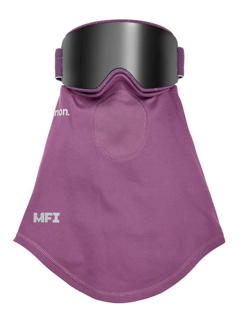 新品 anon WM3 アノン GRAPE MFIフェイスマスク・スペアレンズ付