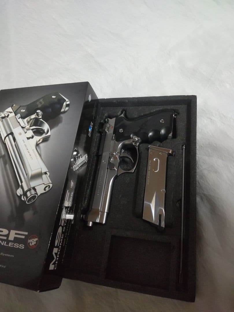 東京マルイ M92F クロームステンレス ガスガン 美品