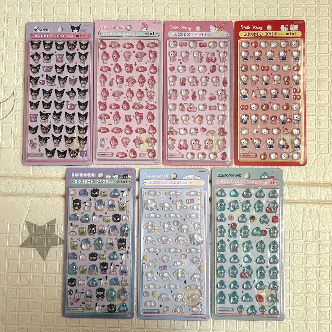 正規品　ボンボンドロップシール ミニ　サンリオ　　　ボンドロ　mini