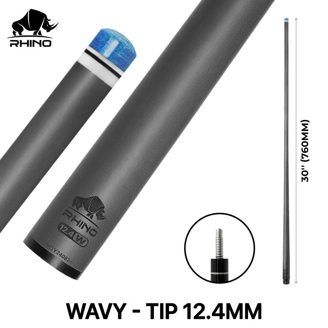 ※6月下旬入荷【Rhino】 WAVY 12.4mm カーボン シャフト