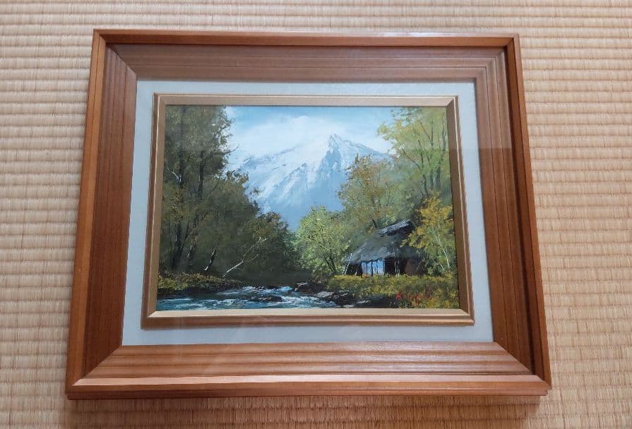 額装 絵画 油絵