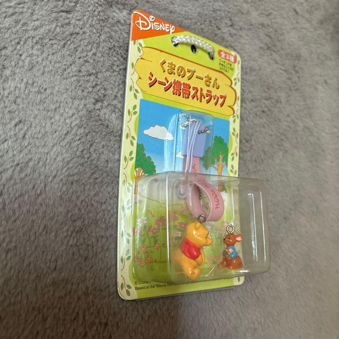 くまのプーさん シーン携帯ストラップ 全3種