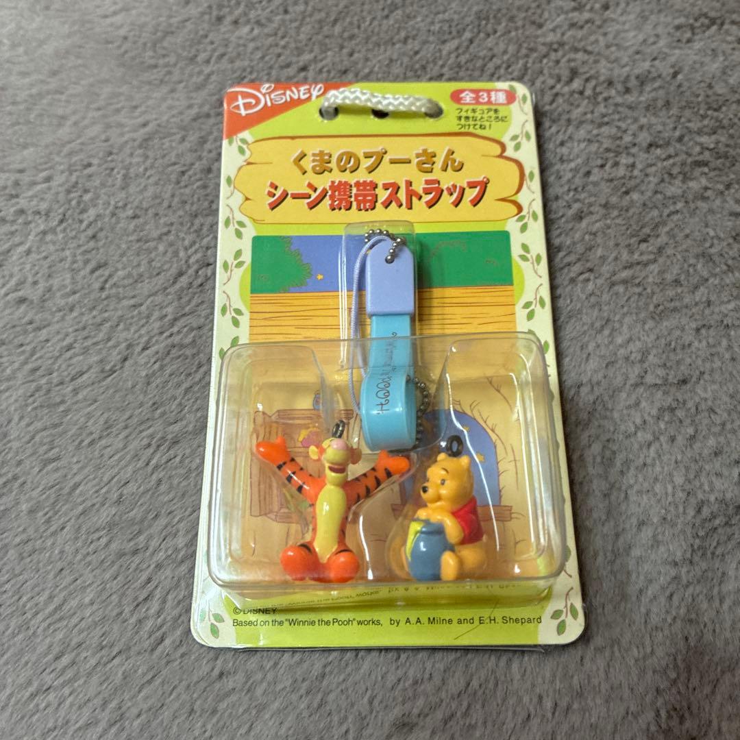 くまのプーさん シーン携帯ストラップ 全3種
