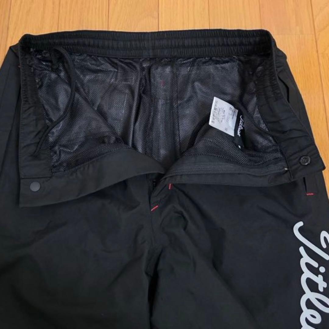 【美品】Titleist タイトリスト レインウェア ホワイト/ブラック M