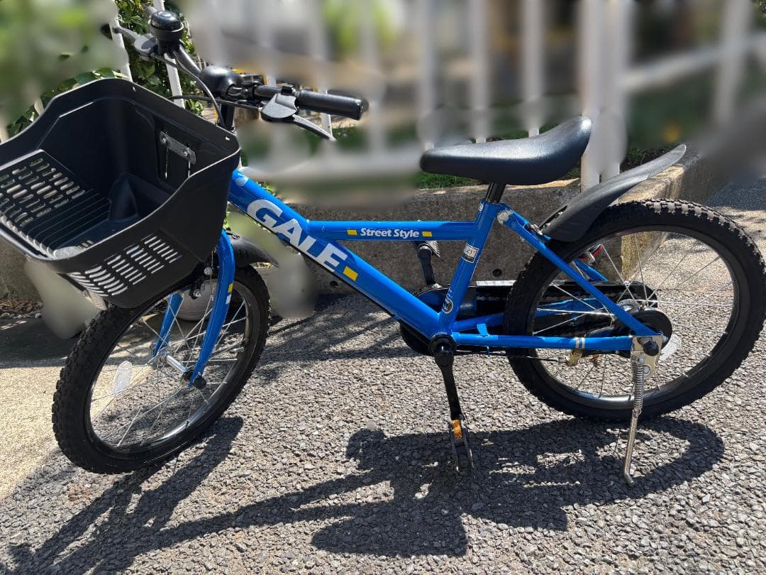【全国発送対応・美品】18インチ 子供用自転車 ブルー AEONBIKE購入