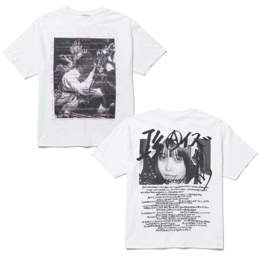 フラグスタフ　F-LAGSTUF-F　I’s あのちゃん Tシャツ ピンク　L