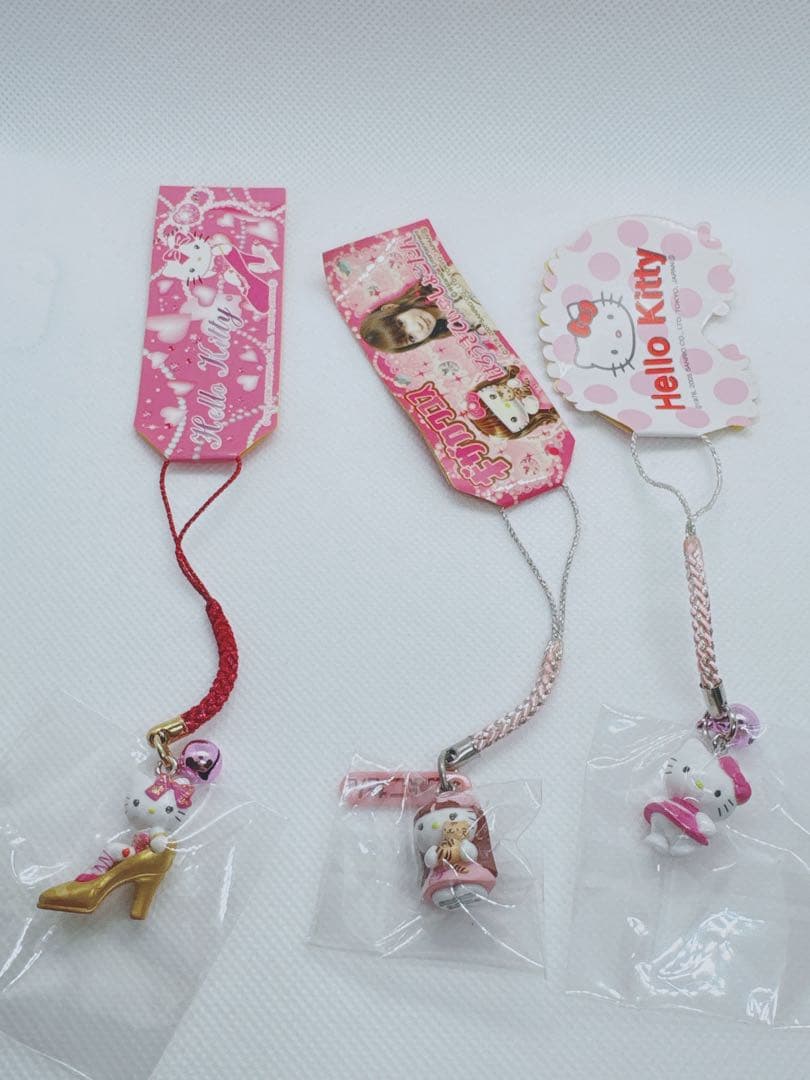 ハローキティ　しょこたん　激レア ストラップ 3個セット