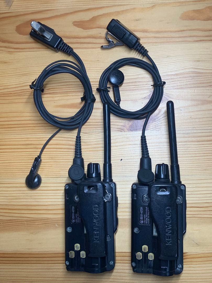 KENWOOD UBZ-M31 トランシーバー　2台