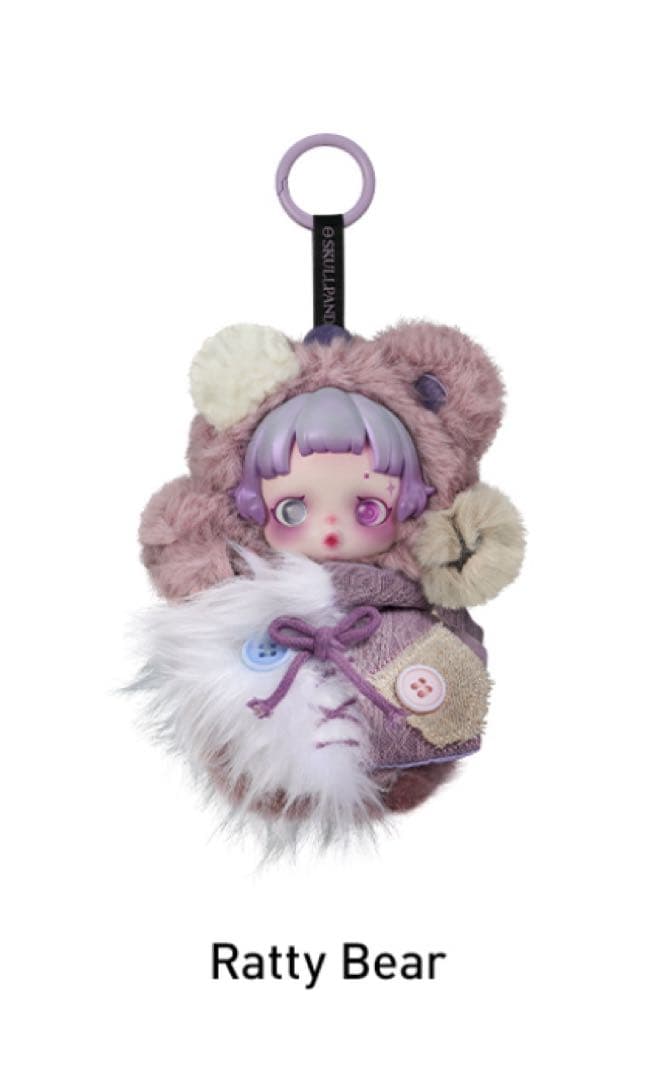 ぬいぐるみ SKULLPANDA you found me! Ratty Bear