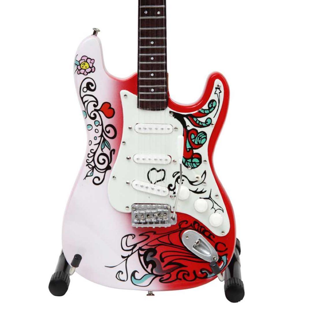 JIMI HENDRIX Fender Strat Monterey ミニチュア